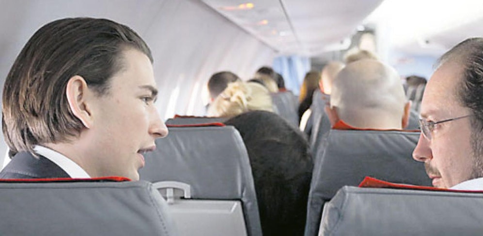 Kanzler Kurz (li.) tritt heute seine Westbalkan-Reise an.