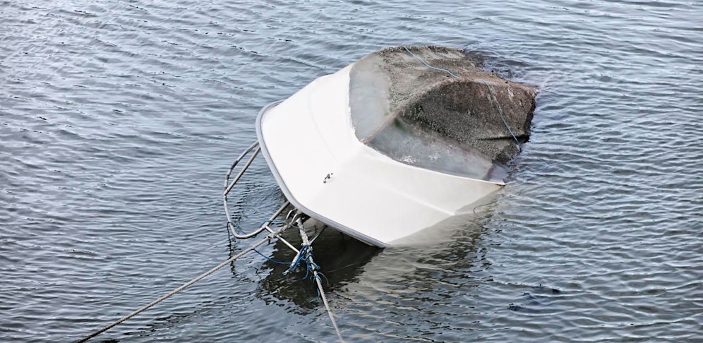 Das Boot konnte erst am Donnerstag geborgen werden.