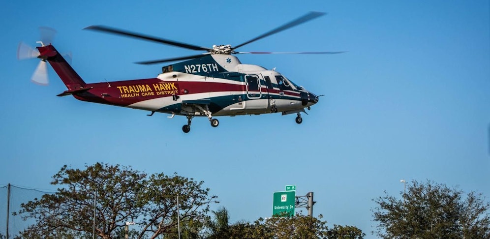Der Mann wurde ins Spital geflogen. Die Ärzte konnten aber nichts mehr für ihn tun.