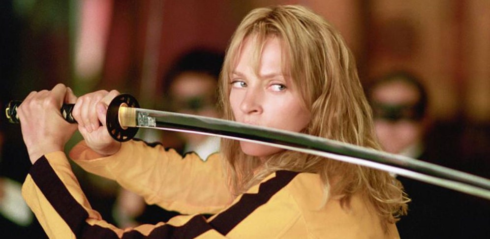 Uma Thurman in "Kill Bill" - am Set kam es nach der Belästigung durch Weinstein zu einem folgenschweren Vorfall.