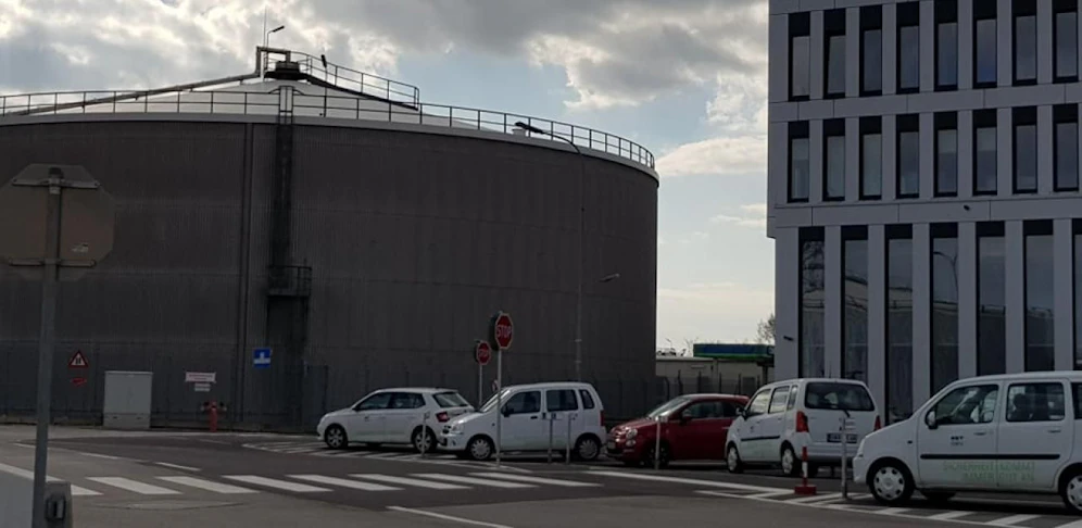 Die Raffinerie in Schwechat.