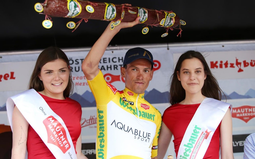 Stefan Denifl gewinnt die Österreich-Rundfahrt. 