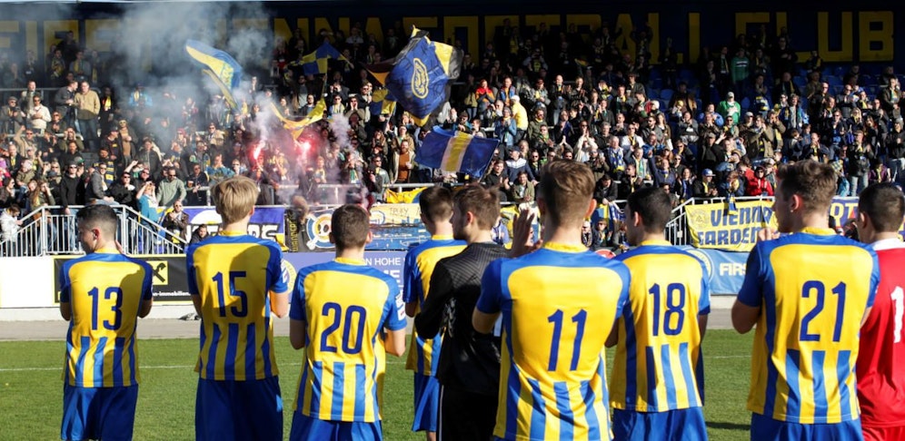 Die Vienna feiert den Titel