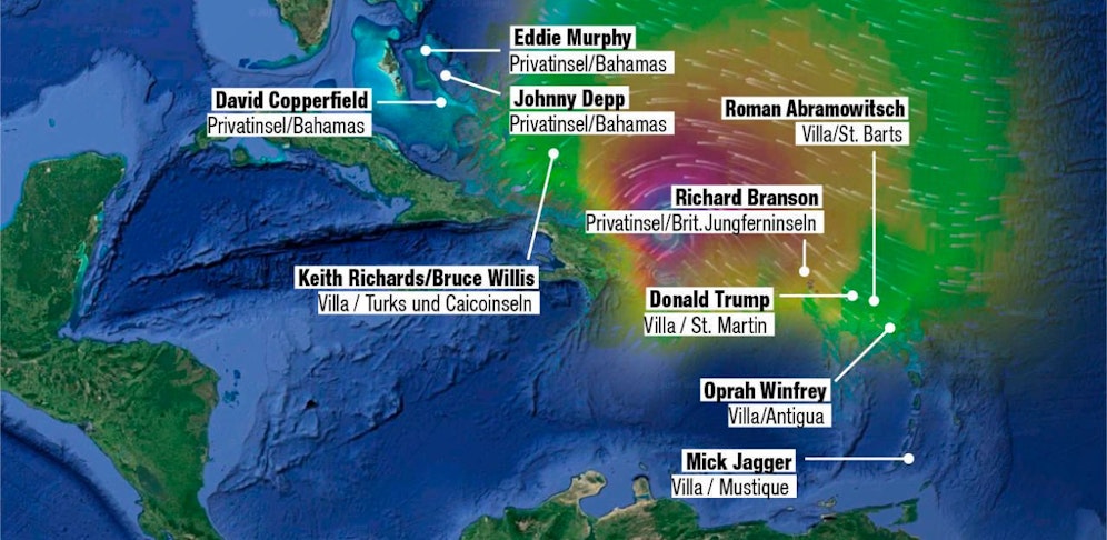 Diese Promis haben Villen in der Karibik