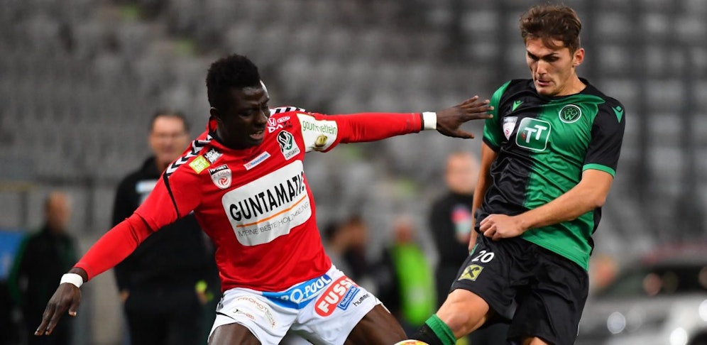 Ried siegt 3:2 bei Wacker Innsbruck