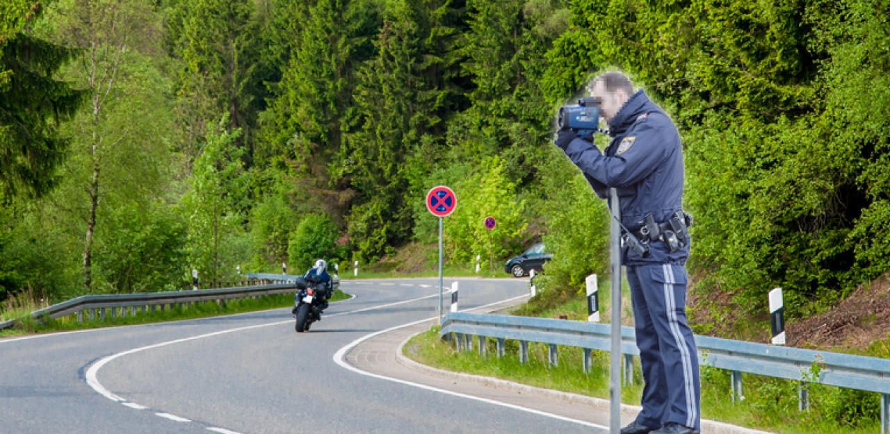 Heute.at - Biker (55) raste mit 158 km/h durch Gemeinde