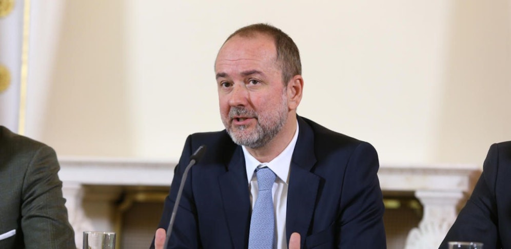 SP-Bundesgeschäftsführer Thomas Drozda (SPÖ) präsentierte den roten Gegenentwurf zur türkis-blauen Steuerreform.