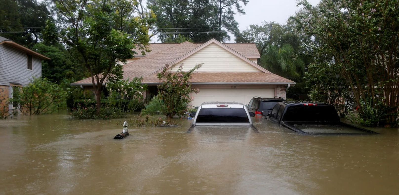 Harvey: Wetterdienst muss Regenskala erweitern