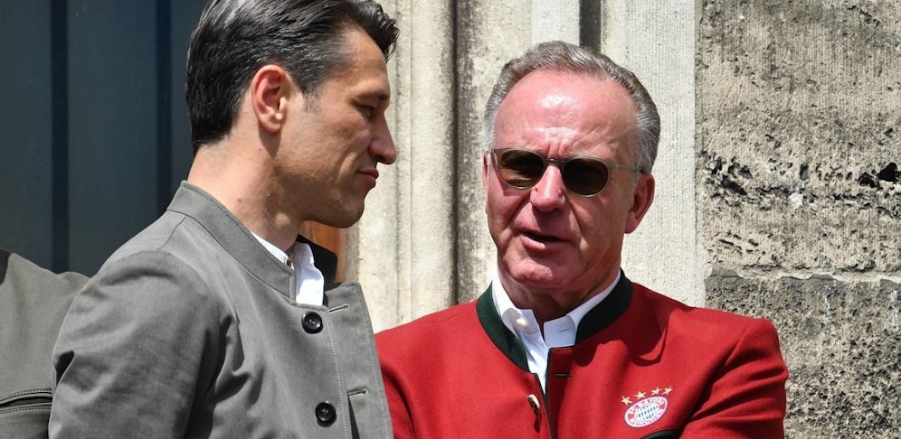 Karl-Heinz Rummenigge ist nicht gut auf Trainer Niko Kovac zu sprechen