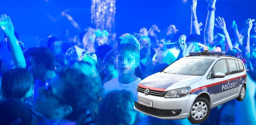 Bis die Polizei kommt: Rund 50 Personen tanzten die Nacht durch  bis in die frühen Morgenstunden. 