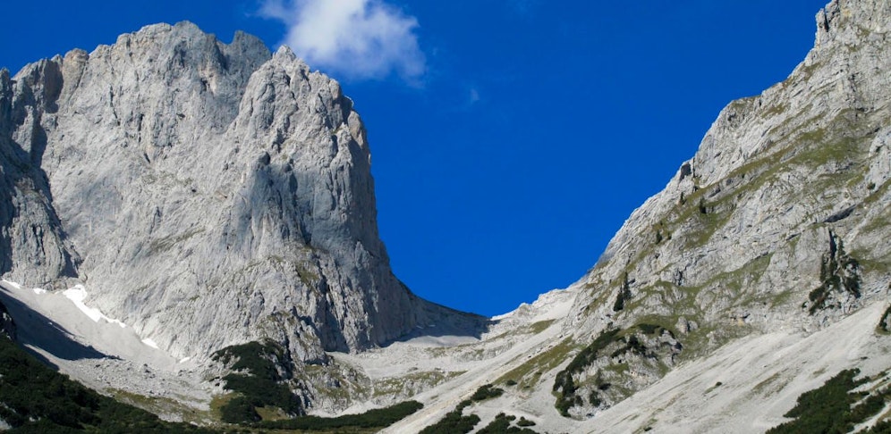 Eine 54-jährige Kufsteinerin ist bei einer Klettertour im Bereich des Gamskares tödlich verunglückt. 