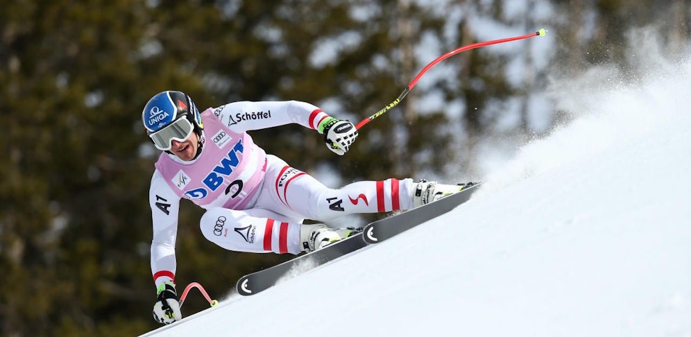Ganz stark: Matthias Mayer legte im Abschlusstraining auf der "Birds of Prey" eine klare Bestzeit hin. 