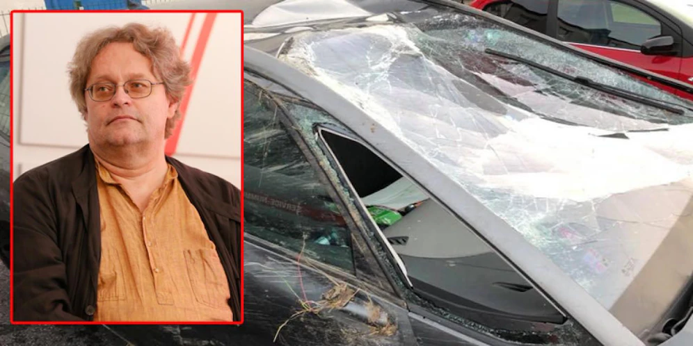 Peter Kolba blieb bei dem Unfall unverletzt