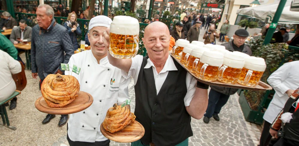 Vorerst keine Stelze und kein Bier im Schweizerhaus.