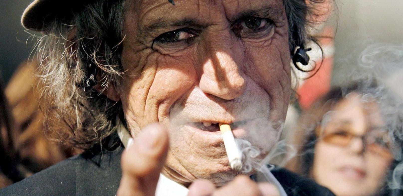 Keith Richards hat mit dem Rauchen aufgehört