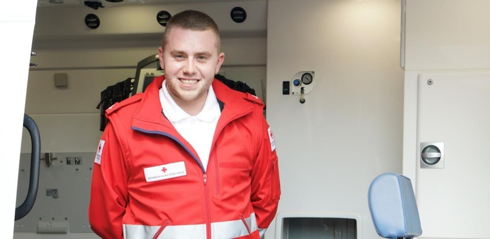 Sanitäter und First Responder Philipp Wintersberger leistete Erste Hilfe.