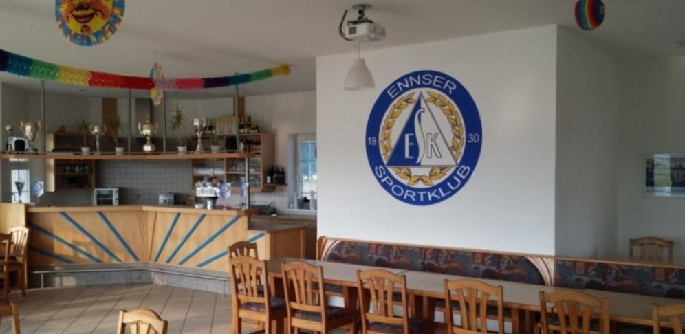 In der Kantine des Ennser SK kam es zu der wilden Rauferei.