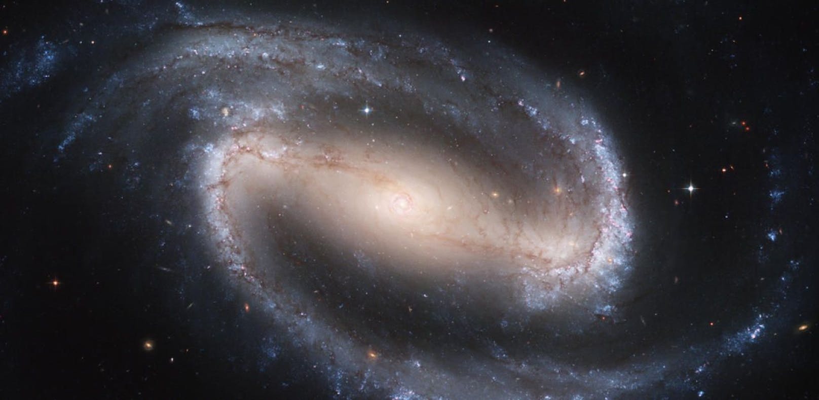 Die Spiralgalaxie NGC 1300. Noch können wir sie sehen. Irgendwann wird sie aber zu weit entfernt sein.
