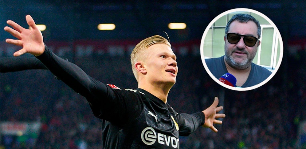 Star-Berater Mino Raiola lässt aufhorchen. 