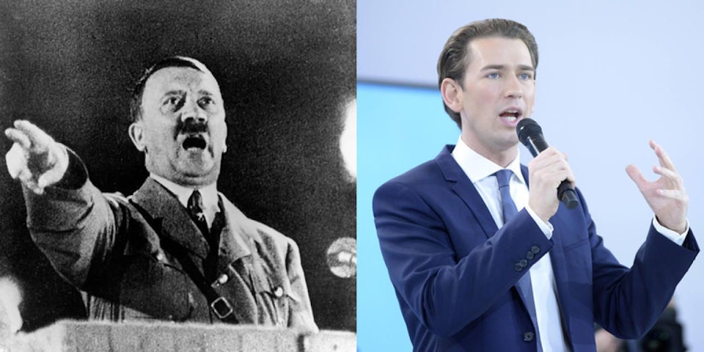 Armin Rohde hat Sebastian Kurz mit Adolf Hitler verglichen