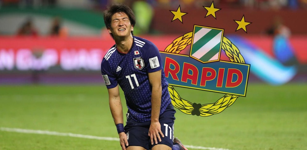 Koya Kitagawa soll vor der Unterschrift bei Rapid stehen. "Heute" stellt ihn vor.