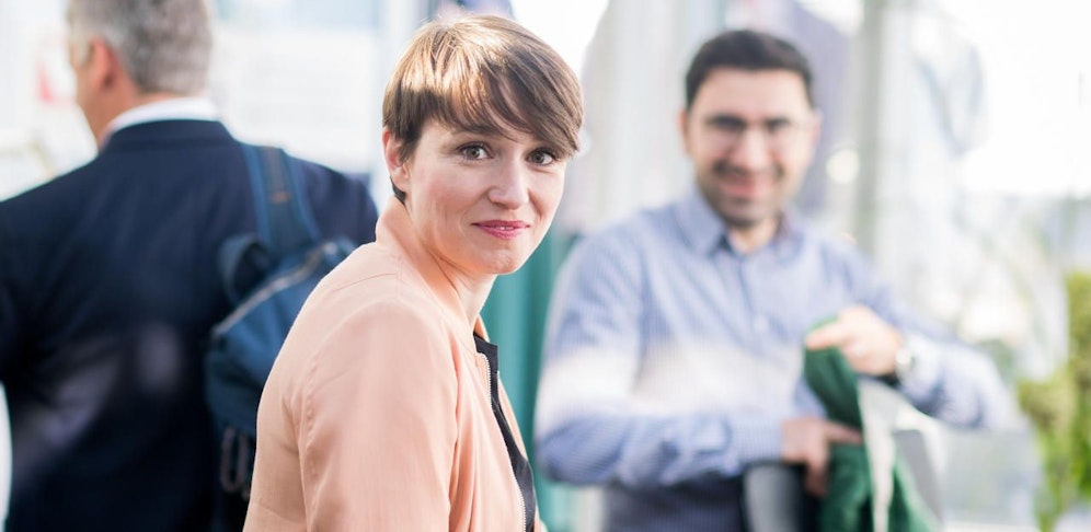 Die Grüne Vize-Klubchefin Sigi Maurer