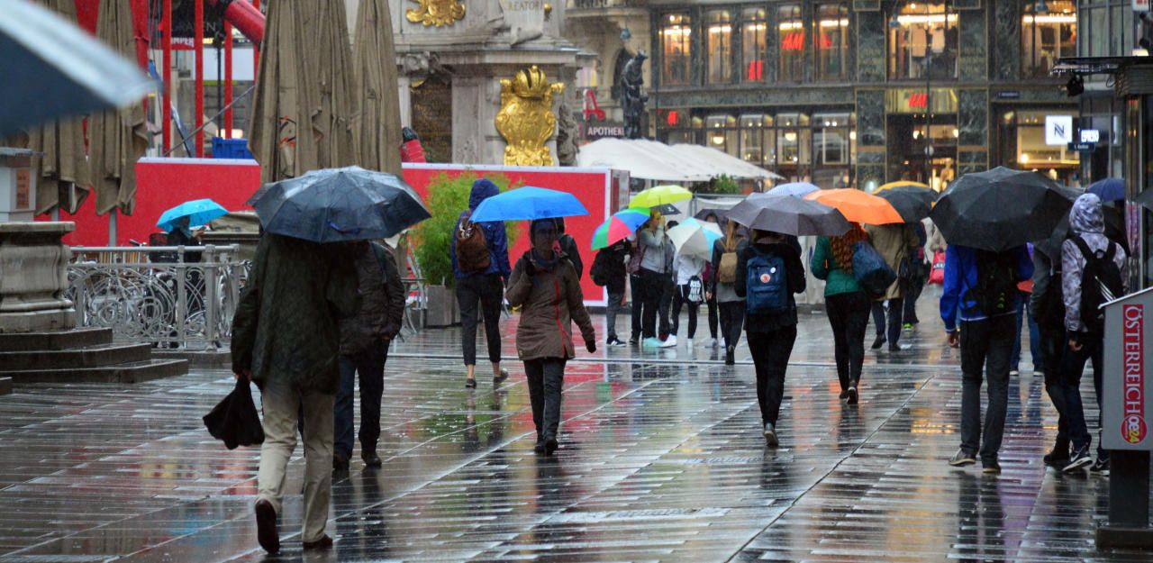 In Österreich wird es in den nächsten Tagen deutlich kälter – auch mit reichlich Regen ist zu rechnen.