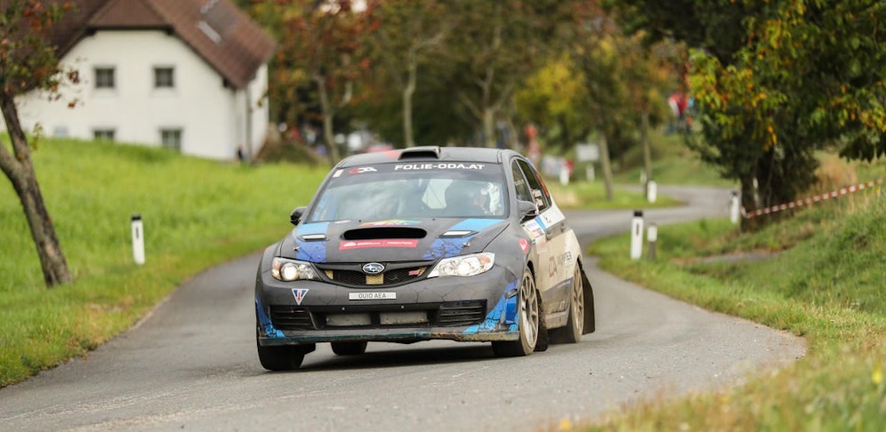 Ein Bild von der Niederösterreich-Rallye.