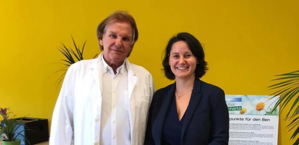 Die Josefstädter Bezirkschefin Veronika Mickel-Göttfert (ÖVP) und Bezirksärzte-Vertreter Paul Kampfhammer warnen vor zu wenig Kassenärzten im Achten.