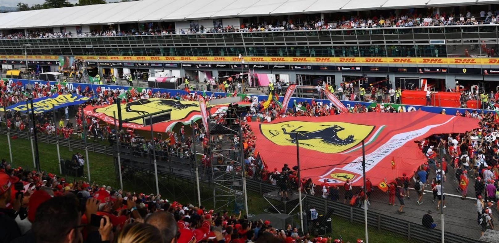 Die Tifosi jubeln: Monza bleibt bis 2024 in der F1