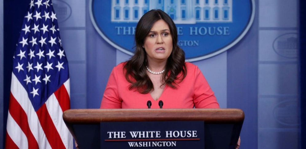 Sarah Huckabee Sanders ist nicht mehr Trumps Sprecherin.