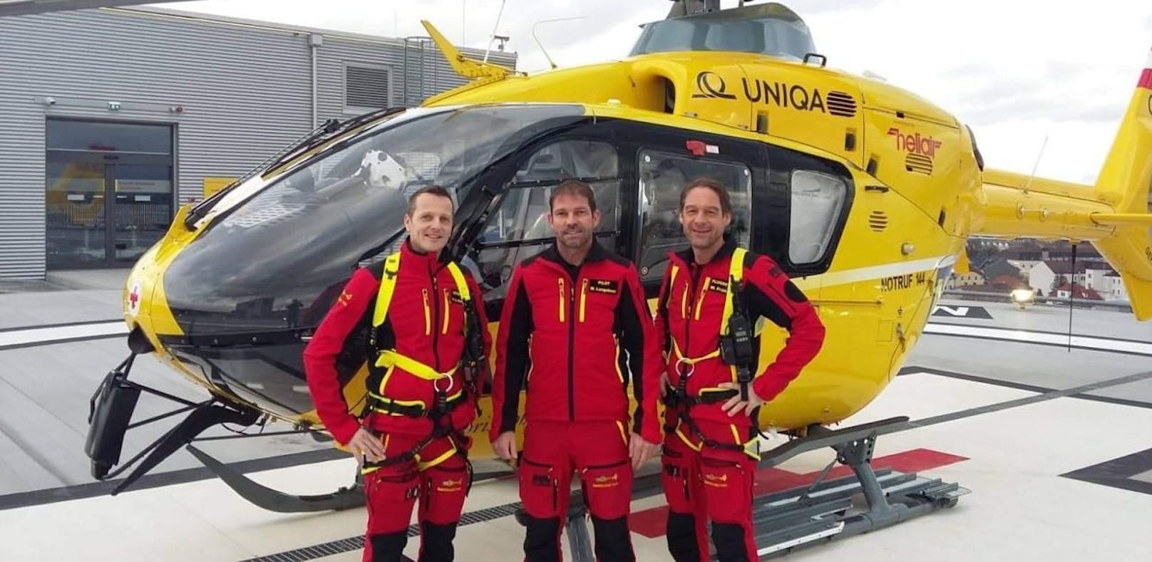 C15-Crew: Günther Huemer, Walter Langebner und Wolfgang Frühwirt