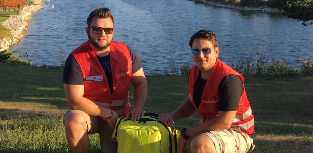 Jochen Mayer und Thomas Hartl wussten, was zu tun ist.