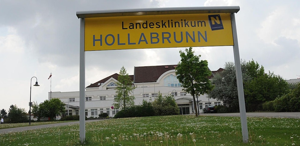 Corona-Todesfall im Spital Hollabrunn.