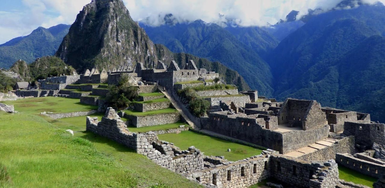 Nackerbatzerl sind am Machu Picchu nicht willkommen. 