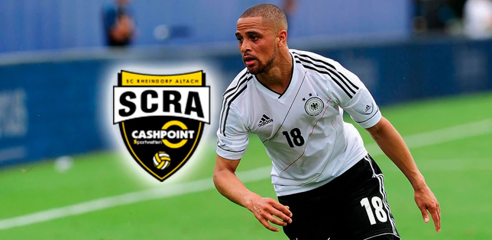 Sidney Sam lief fünf Mal für die deutsche Nationalmannschaft auf. Jetzt stürmt der 31-Jährige für den SCR Altach in der heimischen Bundesliga. 