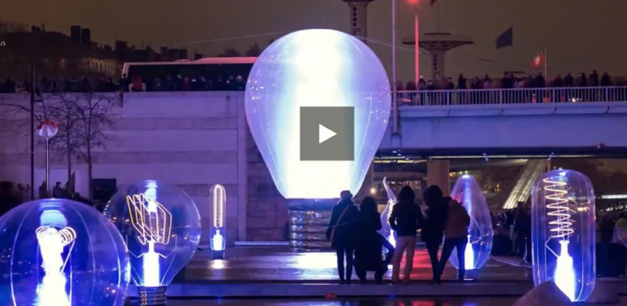 Heute.at - Spektakuläres Lichterfest verzaubert Lyon