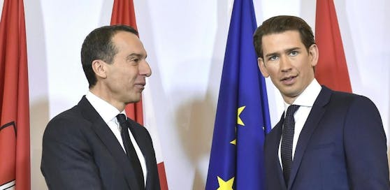 Christian Kern (SPÖ) und Sebastian Kurz (ÖVP)