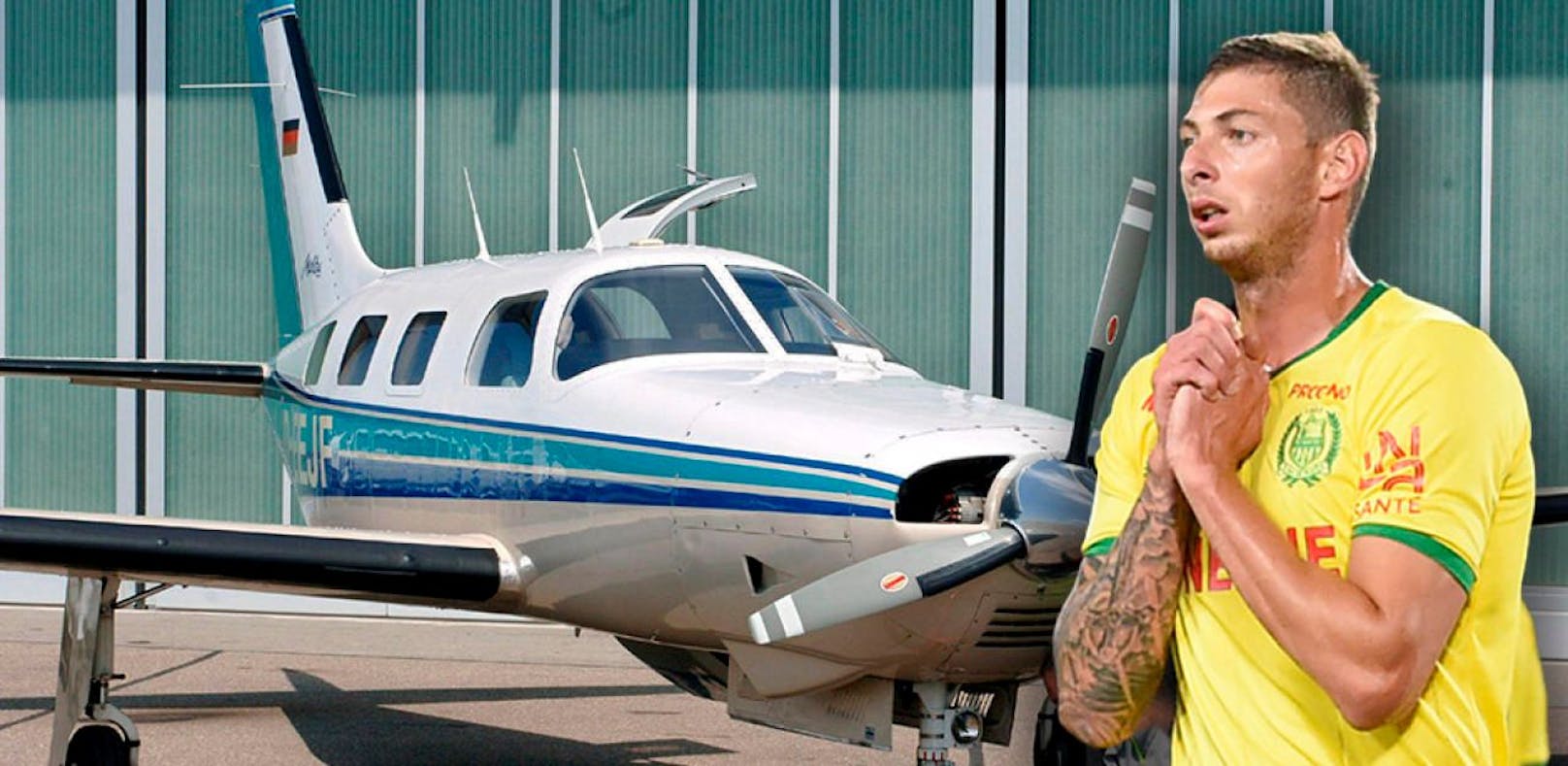 Emiliano Sala stürzte mit dem Flugzeug in den Ärmelkanal