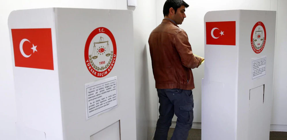 Auslandstürken machen etwa fünf Prozent aller Wahlberechtigten aus.