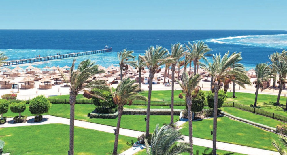 Marsa Alam in Ägypten: Korallen reichen bis an den Strand, Taucherbrille ist ein Muss.