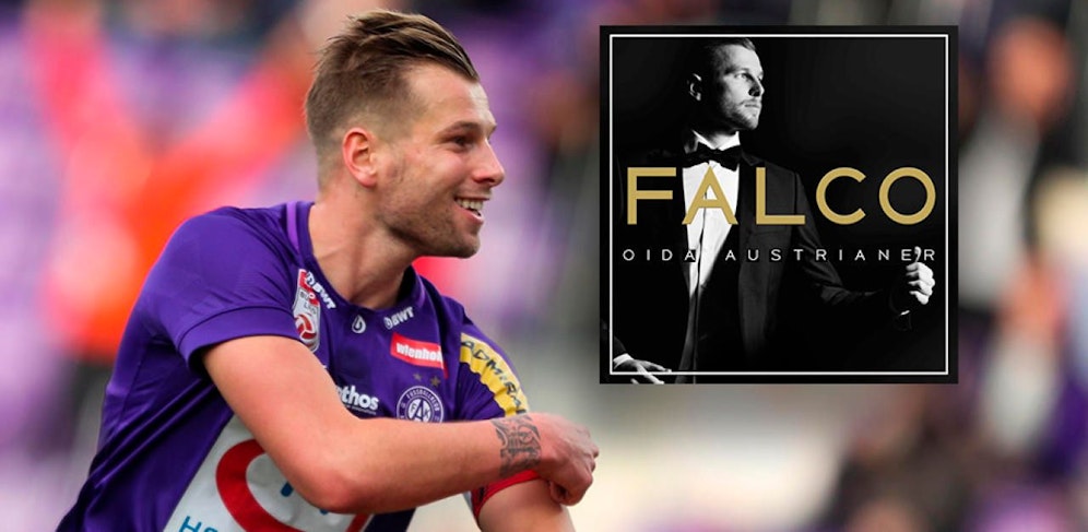 Alexander Grünwald als Falco.