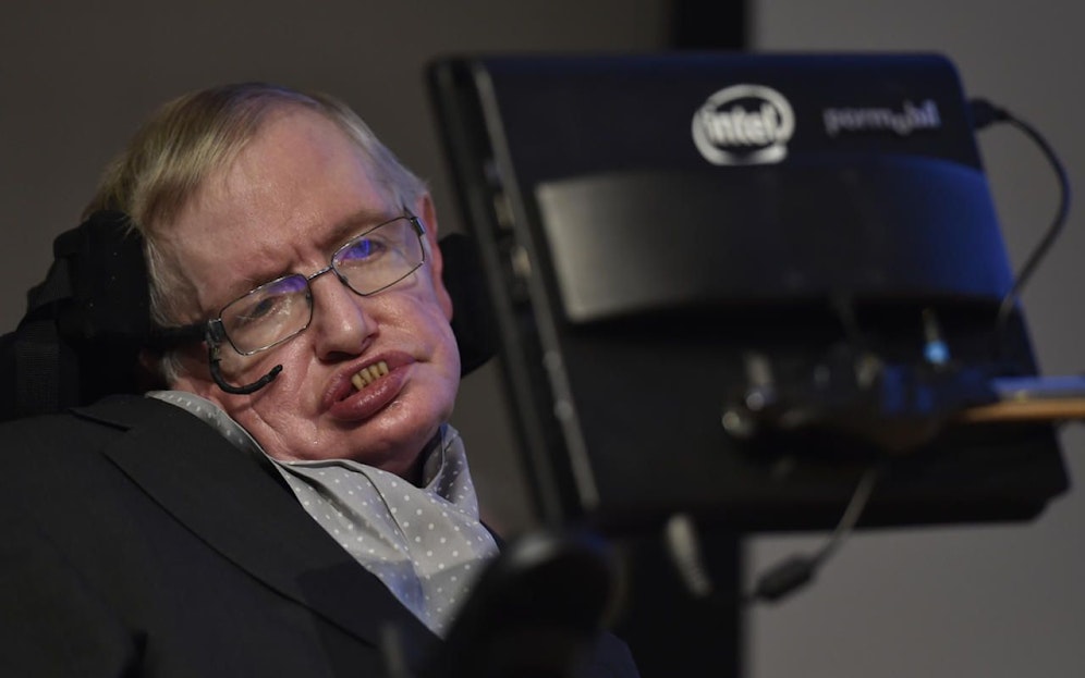 Der weltberühmte britische Physiker Stephen Hawking.