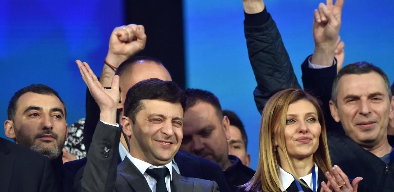 Heute.at - Komiker zum Präsidenten der Ukraine gewählt