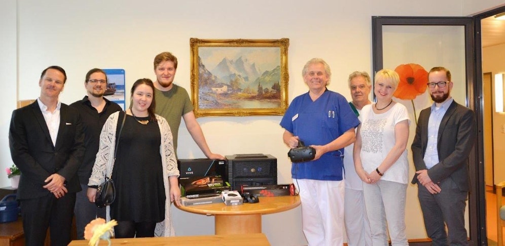 Im HELIOS Cäcilien-Hospital Hüls wird bald mit VR therapiert.