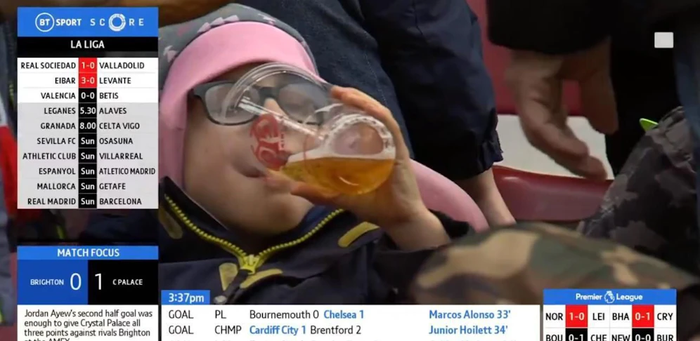 Bier oder doch nur Apfelsaft gespritzt - das ist hier die Frage. 