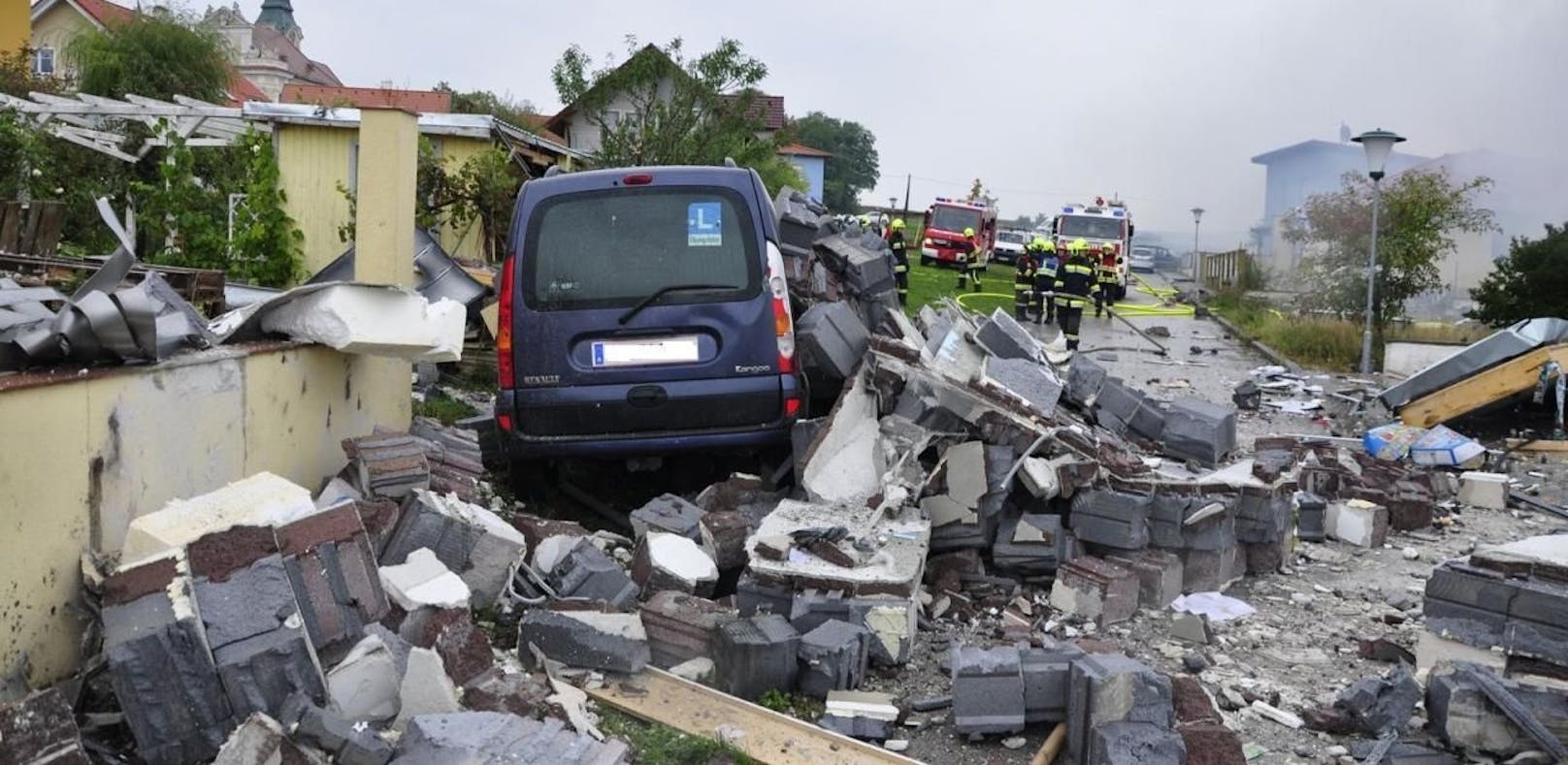 Explosion in Aspersdorf: Jetzt wurde Spendenkonto eingerichtet.