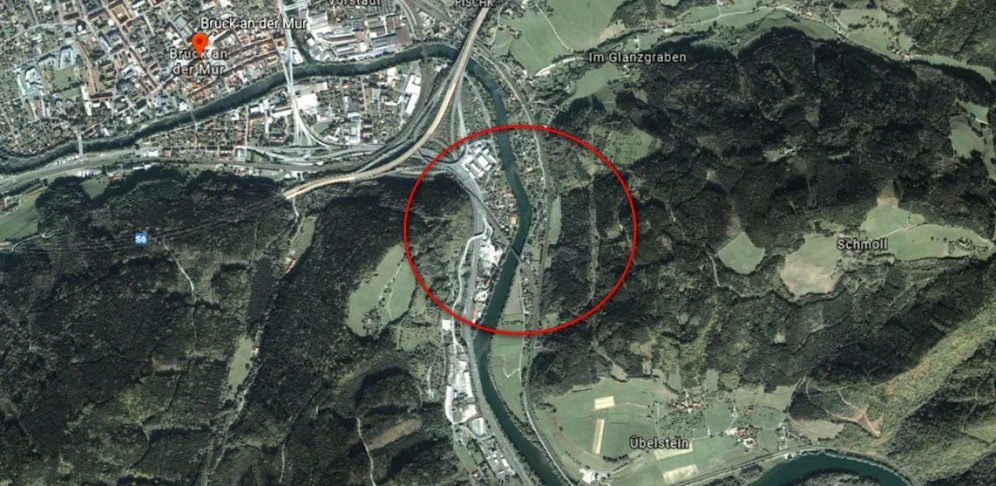 Die S 35 bei Bruck an der Mur