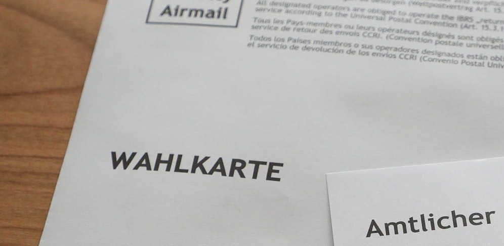 Heuer wurde ein weiterer Wahlkarten-Rekord verzeichnet.