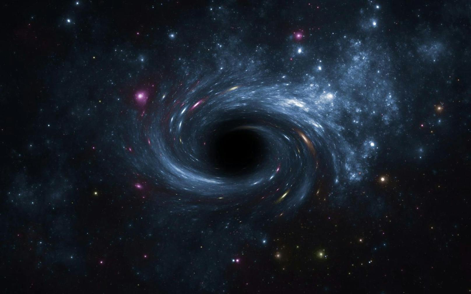 Bisher fehlte der Nachweis einer Begegnung eines Schwarzen Lochs mit einem Neutronenstern. Nun könnte es sein, dass wir eine dramatische Szene, die sich lang vor der irdischen Zeit im Universum abgespielt hat, verfolgen können. Als der Neutronenstern der Gravitationskraft des Schwarzen Lochs unterlag. 